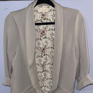 Skies are Blue scuba blazer